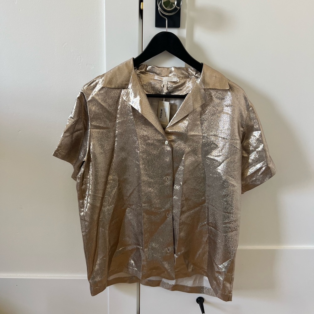 Maje button down chemise